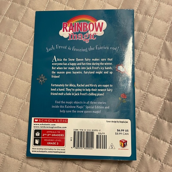 🌟5 for $25🌟 Rainbow Magic series Special Edition - Alicia the Snow Queen Fairy - Picture 2 of 2